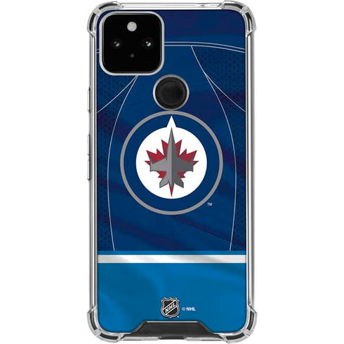 NHL Winnipeg Jets Jersey Google Pixel 5 Clear Case